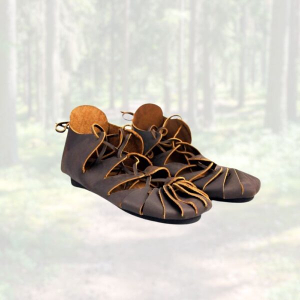 Ancient european sandals for men