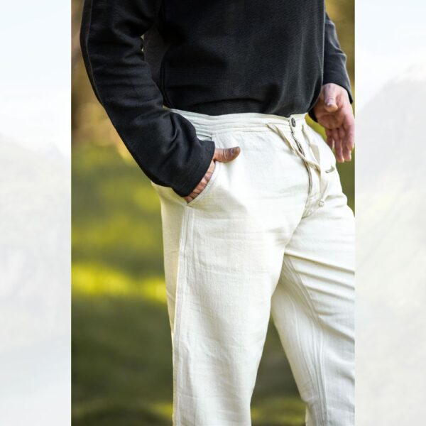 European medieval trousers Natural - Image 4